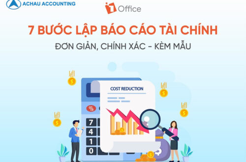 Lập báo cáo tài chính