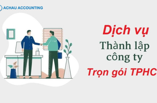 Dịch vụ thành lập công ty trọn gói tphcm