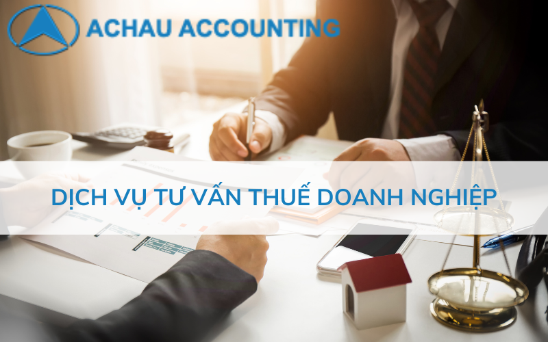 Dịch vụ tư vấn thuế doanh nghiệp