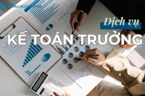 Dịch vụ kế toán trưởng