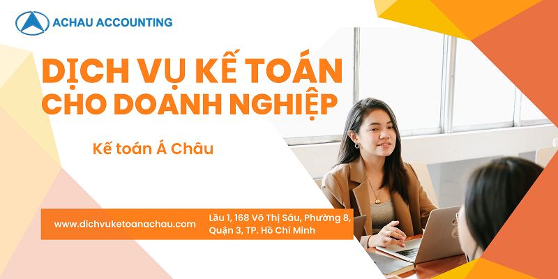 Dịch vụ kế toán cho doanh nghiệp