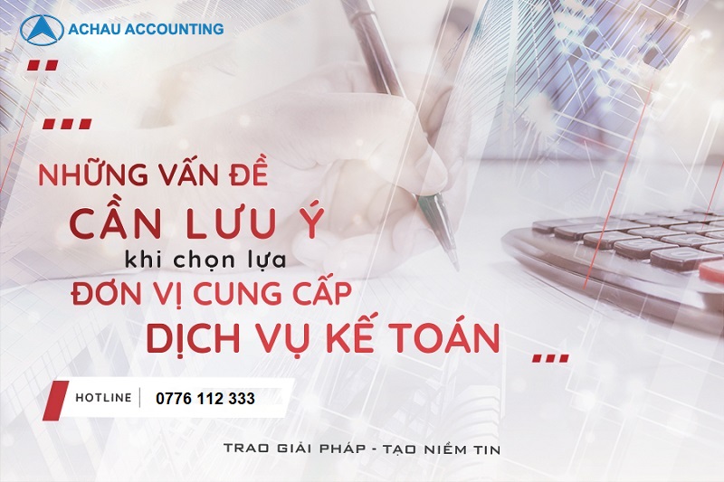 Dịch vụ kế toán cho doanh nghiệp