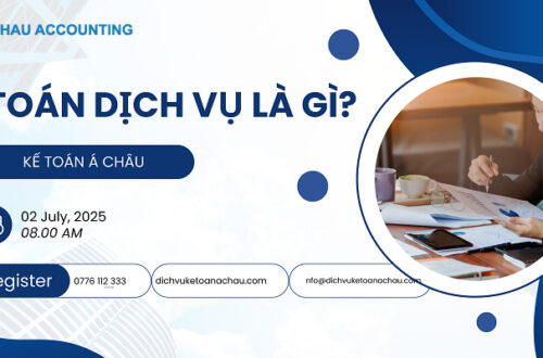 Kế toán dịch vụ là gì