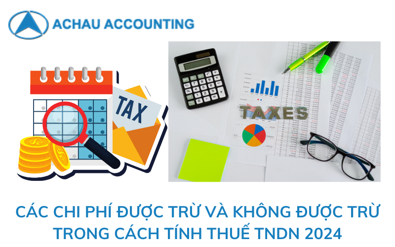 Cách tính thuế TNDN 2024