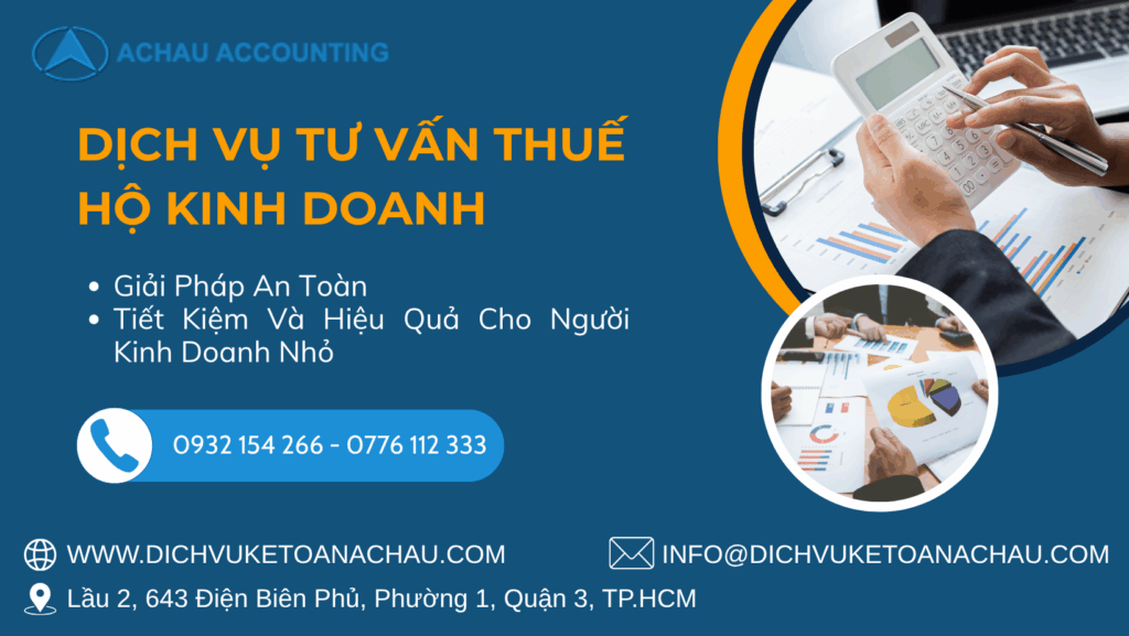 Dịch vụ Tư Vấn Thuế Hộ Kinh Doanh