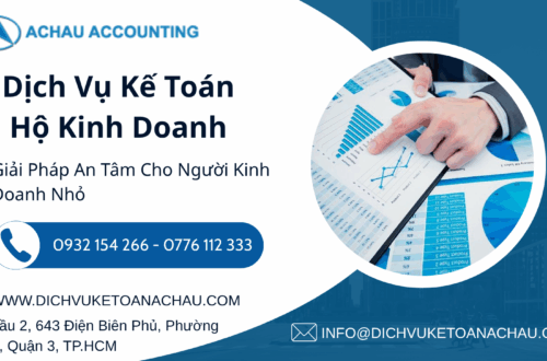 Dịch vụ 7 Dịch vụ Kế toán Hộ Kinh Doanh