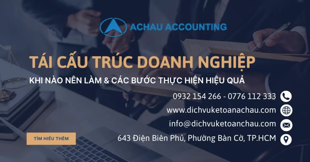 Tái Cấu Trúc Doanh Nghiệp Khi Nào Nên Làm - Hình 1