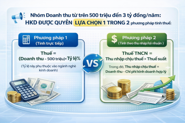 Phương pháp tính thuế cập nhật theo Nghị định 68/2026/NĐ-CP