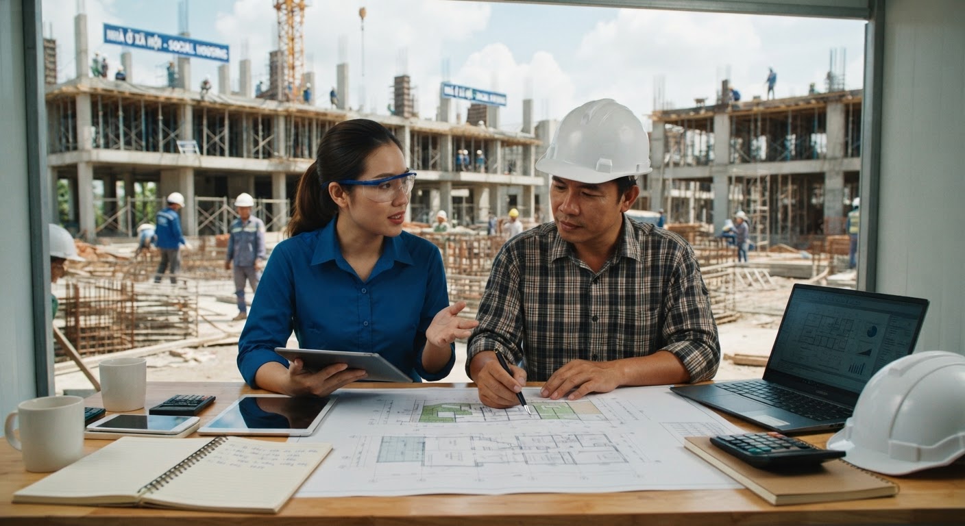 thuế doanh nghiệp xây dựng nhà ở xã hội